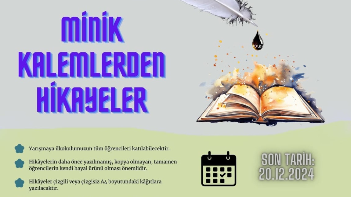 MİNİK KALEMLERDEN HİKÂYELER YARIŞMASI